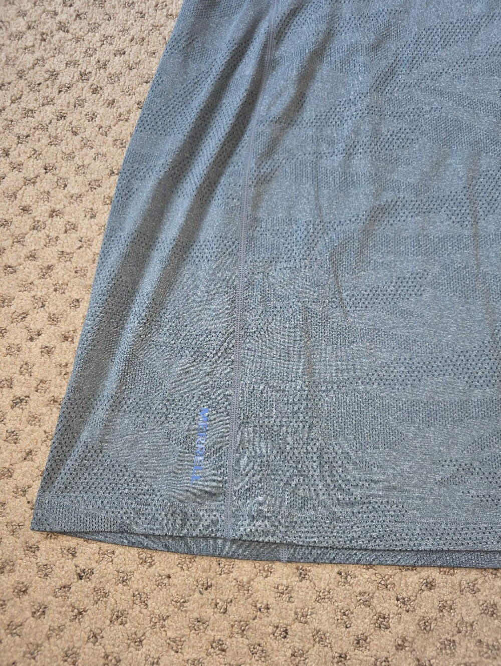 Merrell Dusty Blue Racerback Tank Dress - Picture 2 of 7